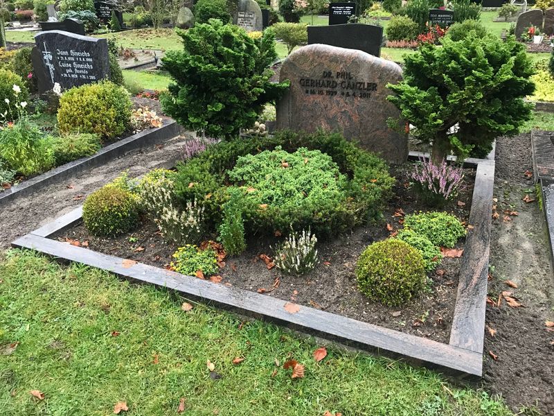 Datei:Neuer Friedhof Parkfriedhof Grab Dr. Gerhard Canzler 20 11 2021 01.jpg
