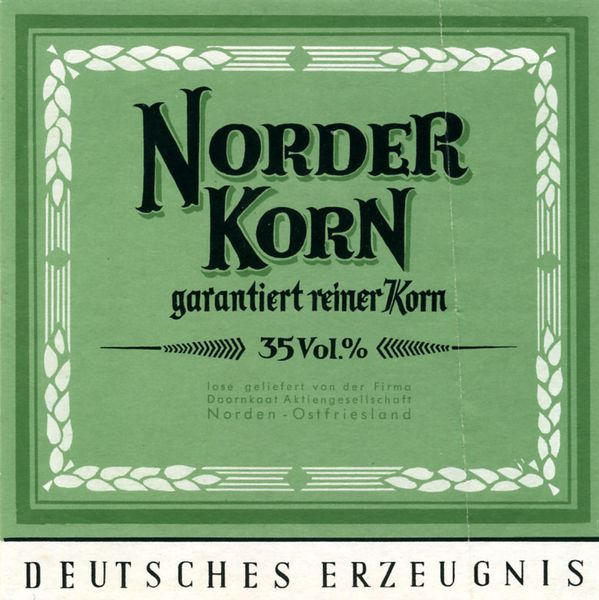 Datei:Norder Korn - garantiert reiner Korn, 35%.jpg