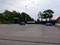 Blick zum Parkplatz des Süderneulander Hauptsportplatzes - Aufnahme vom 23. Juni 2006.