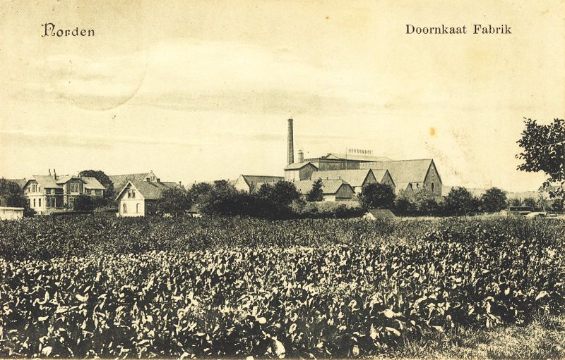Datei:Doornkaatlohne Doornkaat Villa van Hülst Innenstadt Neuer Weg um 1920 01.jpg