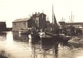 Der Norder Hafen in der Zeit um 1935.