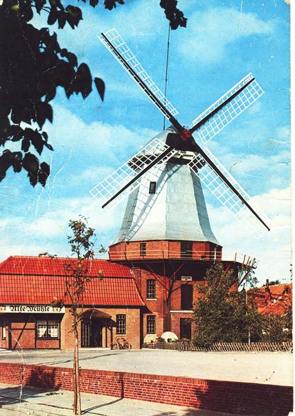 Datei:Norddeicher Straße Königsberger Straße Alte Mühle Silbermühle um 1970 01.jpg